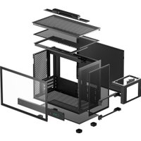 Корпус DeepCool CH160 Plus R-CH160-BKNGM0-G