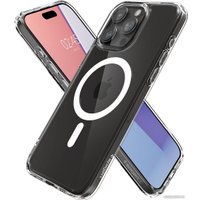 Чехол для телефона Spigen Ultra Hybrid (MagFit) для iPhone 15 Pro Max ACS06576 (белый)