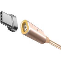Кабель Hoco U16 Magnetic USB Type-A - USB Type-C (1.2 м, золотистый)