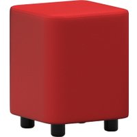 Пуф MONOFIX Бафф (экокожа/красный)