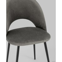 Стул Stool Group Меган AV 415-H18-08(P) (велюр темно-серый)