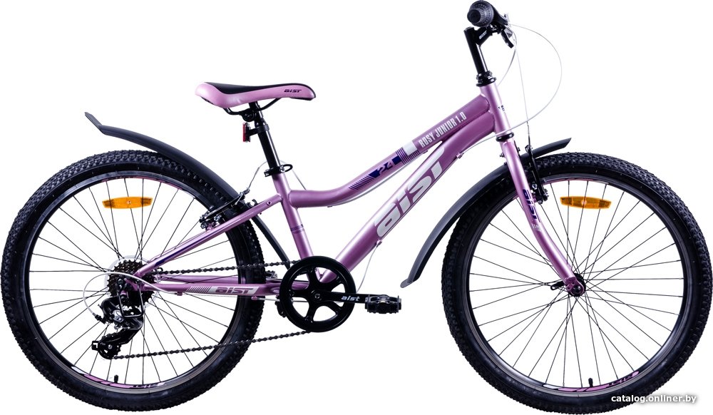 Велосипед AIST Rosy Junior 1.0 (сиреневый, 2019)