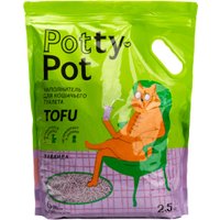 Наполнитель для туалета Potty-Pot Тофу Лаванда 2.5 кг (6 л)