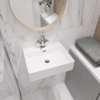 Умывальник Lauter 21478 + клапан 9229832 + сифон 21635B (черный матовый)