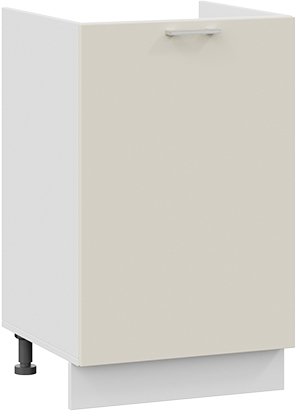 

Шкаф напольный Трия Габриэлла 1Н5М (белый/крем)