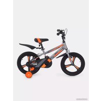 Детский велосипед Rant Eclipse 16 (серебристый)