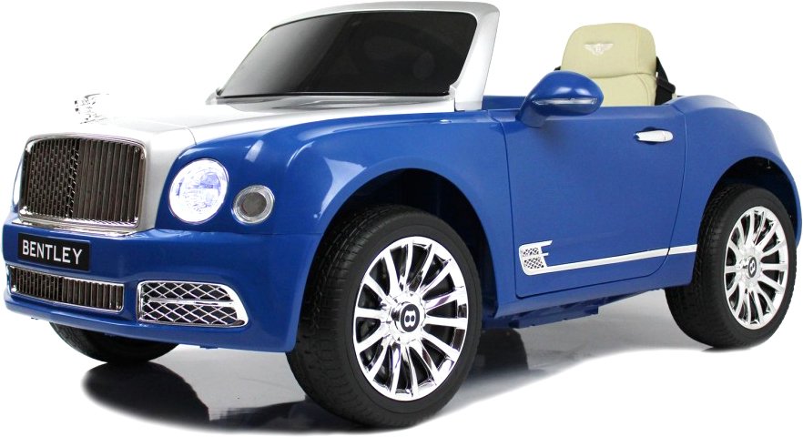 

Электромобиль RiverToys Bentley Mulsanne JE1006 (сине-белый)