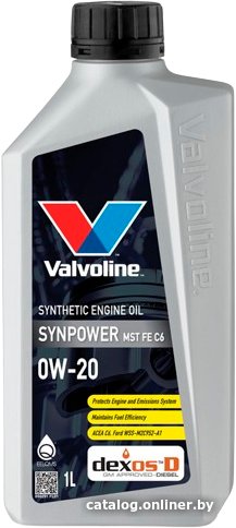 Моторное масло Valvoline SynPower MST FE C6 0W-20 1л