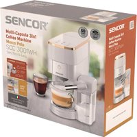 Капсульная кофеварка Sencor SCC 3001WH