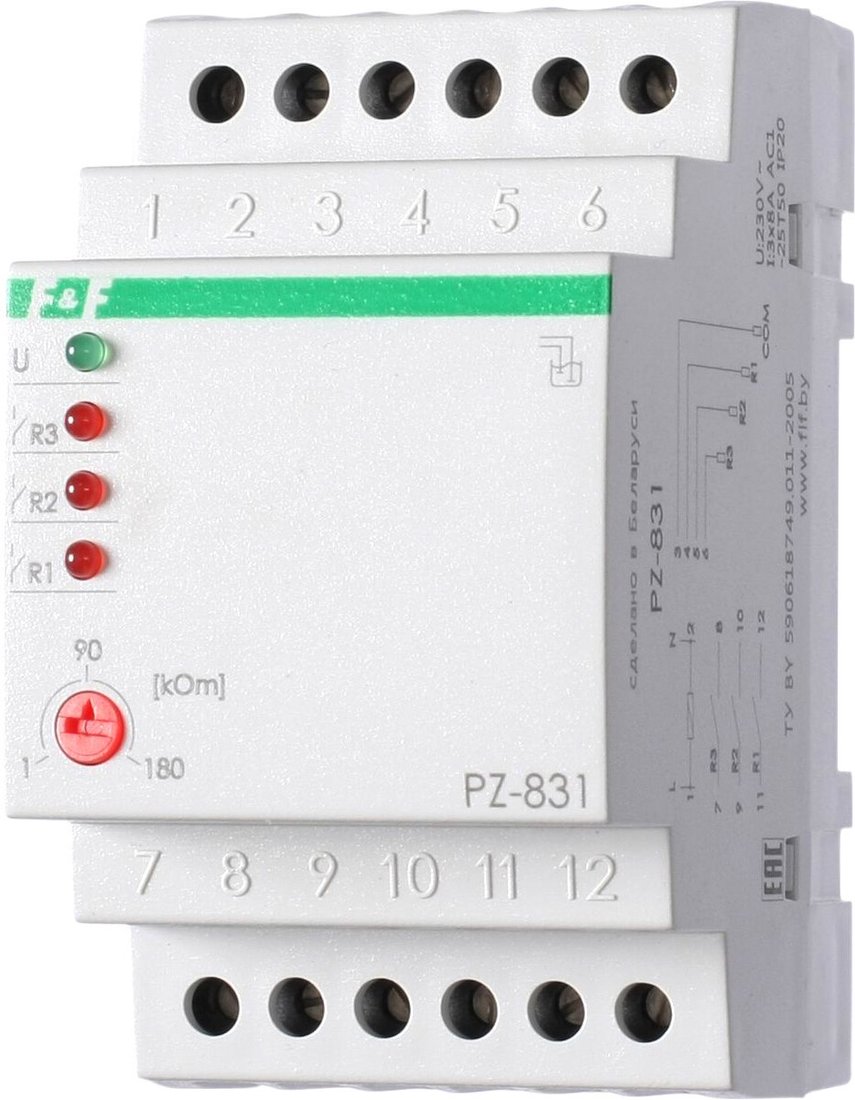 

Реле уровня Евроавтоматика F&F PZ-831 EA08.001.011