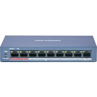 Неуправляемый коммутатор Hikvision DS-3E0109P-E/M(B)