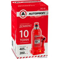 Бутылочный домкрат Autoprofi DG-10 10т