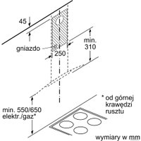 Кухонная вытяжка Bosch Serie 4 DWA66DM50