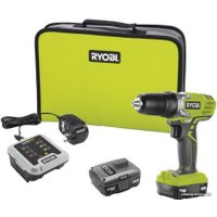 Дрель-шуруповерт Ryobi R12SD-LL13S 5133002323 (с 2-мя АКБ, сумка)