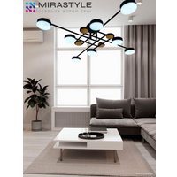 Припотолочная люстра Mirastyle SX-N-8996/8 BK
