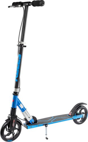 Двухколесный подростковый самокат Roces 175 (черный/синий)
