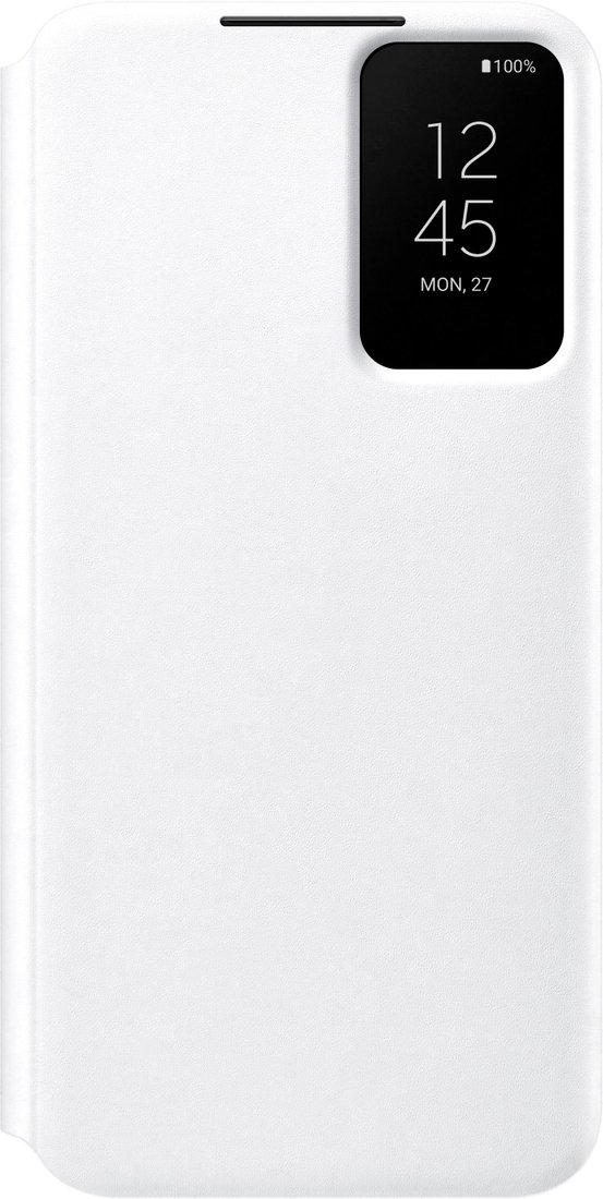 

Чехол для телефона Samsung Smart Clear View Cover для S22+ (белый)