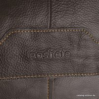 Мужская сумка Poshete 253-01256-26-DBW (коричневый)