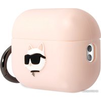 Чехол CG Mobile Karl Lagerfeld NFT 3D Choupette для AirPods Pro 2 KLAP2RUNCHP (розовый)