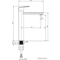 Смеситель Deante Arnika BQA D20N