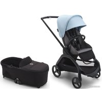 Универсальная коляска Bugaboo Dragonfly (2 в 1, black/grey melange skyline blue/black)