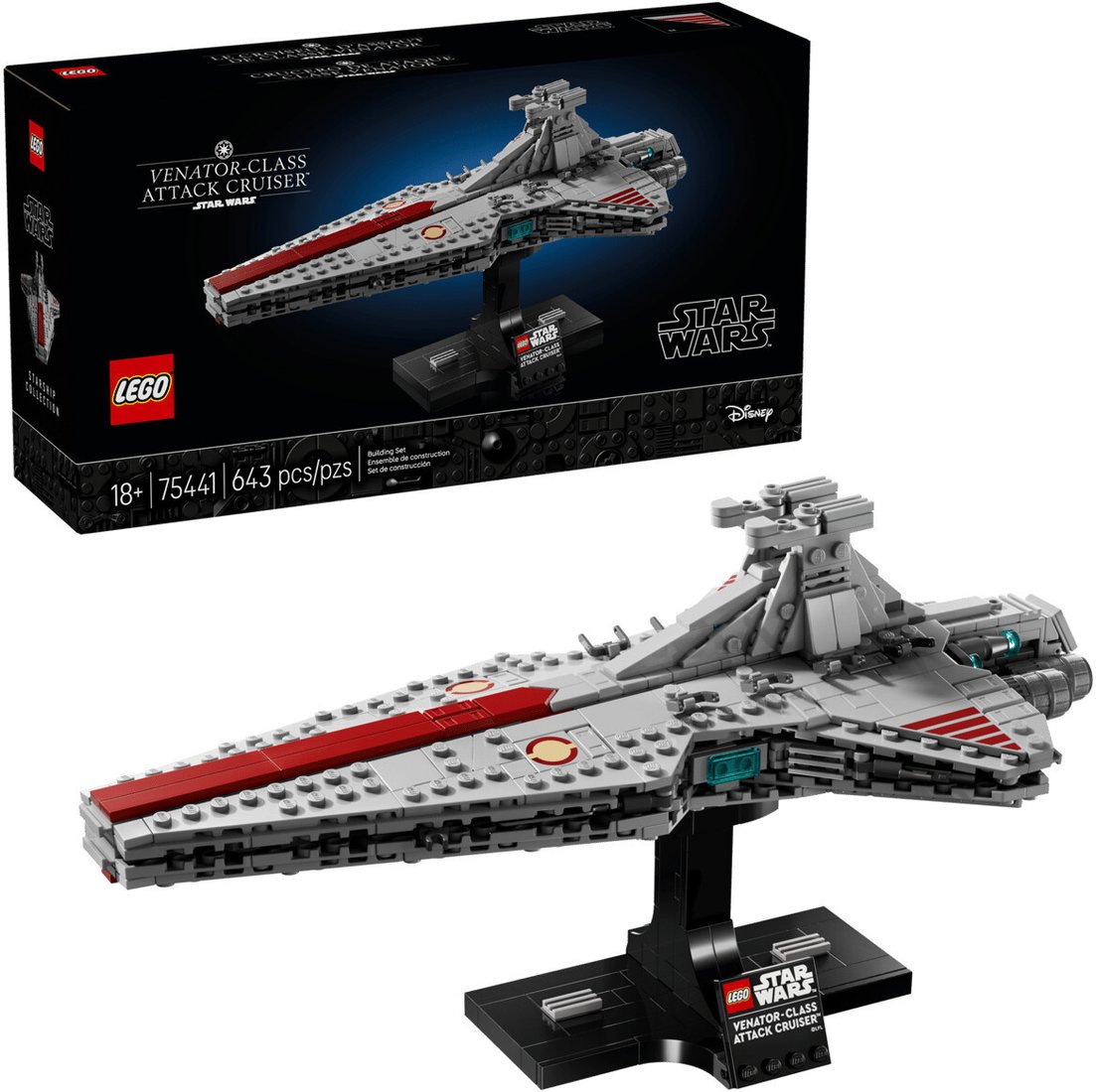Конструктор LEGO Star Wars 75441 Ударный крейсер класса «Венатор»