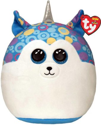 Классическая игрушка Ty Squish-a-boos Щенок Хаски Helena 39297