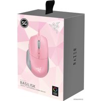 Игровая мышь Razer Basilisk Quartz Pink