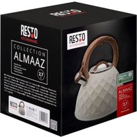 Чайник со свистком Resto Kitchenware Almaaz 90607 (бежевый)
