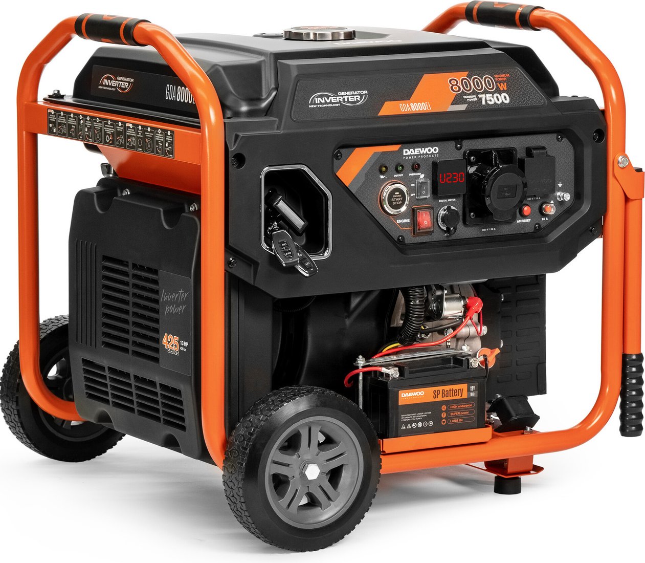 

Бензиновый генератор Daewoo Power GDA 8000Ei