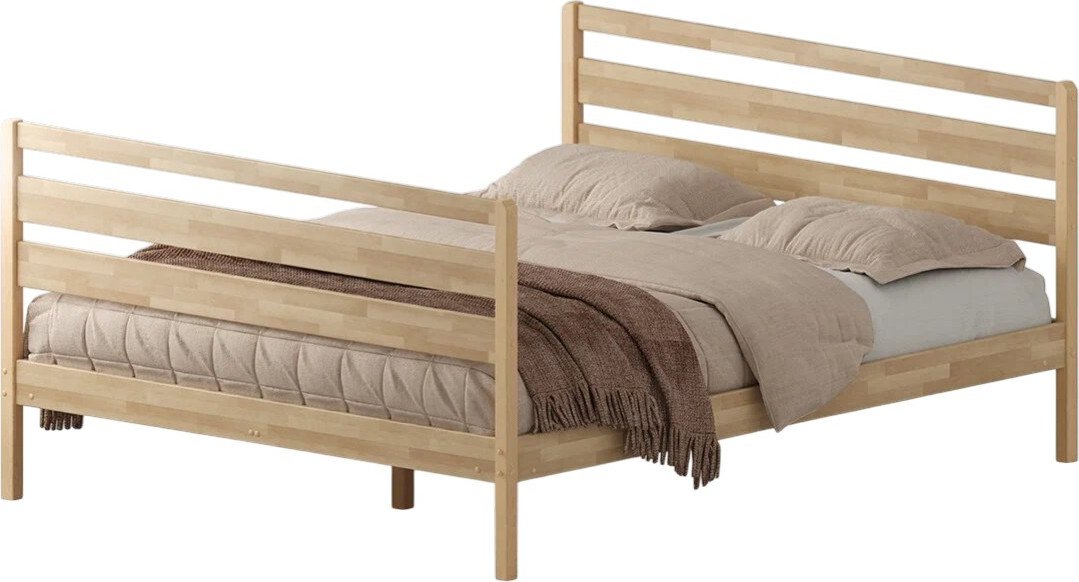 

Кровать Домаклево Лето 160x200+В3+В3 (натуральный)