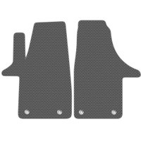 Комплект ковриков для авто Alicosta Volkswagen Multivan V (минивэн / T5) 2009 - 2015 (серый, ромб) в Бресте