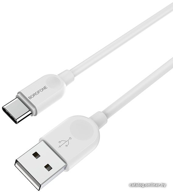 Кабель Borofone BX14 Type-C 2 м (белый)