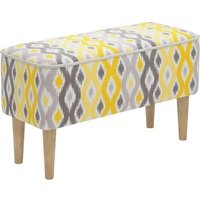 Банкетка MONOFIX Одос Принт (абстракция микровелюр)