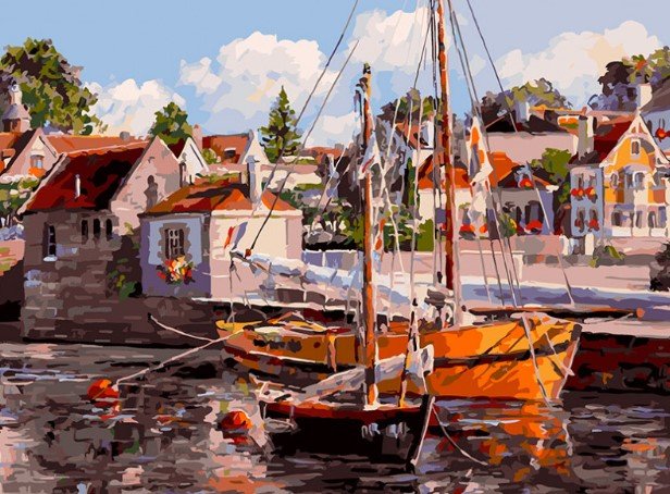 

Картина по номерам Белоснежка Франция. Оре 808-ASV