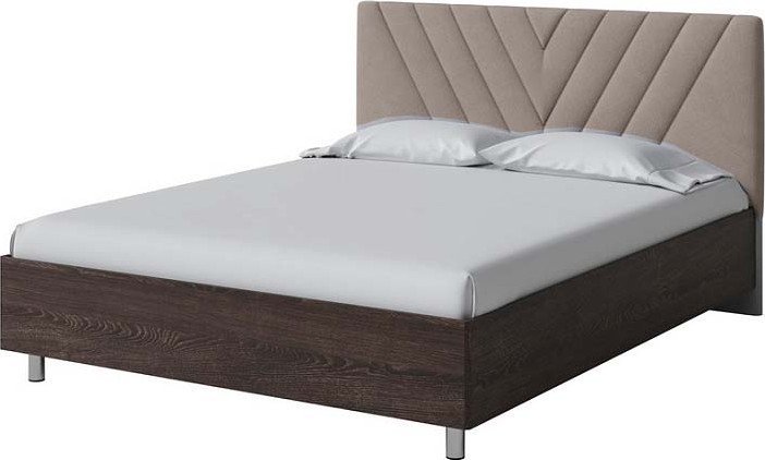 

Кровать PROxSON Ora 140x200 (дуб кантербери/Monopoly капучино 297)