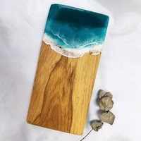 Сервировочная доска Wood_N_Sea с морем
