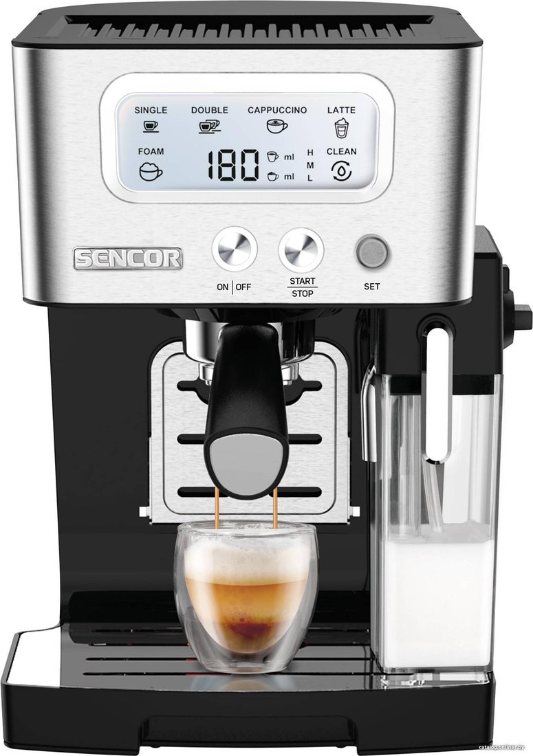 Рожковая кофеварка Sencor SES 4090 SS