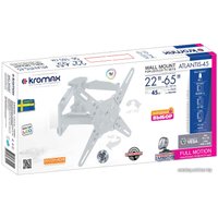 Кронштейн для телевизора Kromax ATLANTIS-45 (белый)
