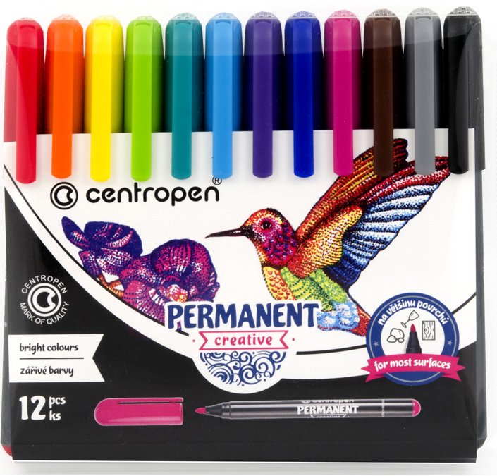 

Набор маркеров Centropen Creative 2896 6 2896 1201 (12 шт)