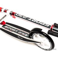 Двухколесный подростковый самокат Tech Team TT 230 Sport Pro (черный/белый)