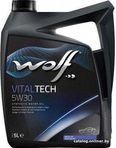 Моторное масло Wolf Vital Tech 5W-30 5л