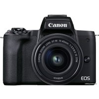 Беззеркальный фотоаппарат Canon EOS M50 Mark II Kit EF-M 15-45mm f/3.5-6.3 IS STM (черный)