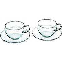 Чашка с блюдцем Simax Eva 250 мл (4 шт)