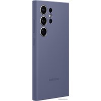 Чехол для телефона Samsung Silicone Case S24 Ultra (фиолетовый)