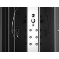 Душевая кабина Oda 8037BTL (черный/тонированное стекло)