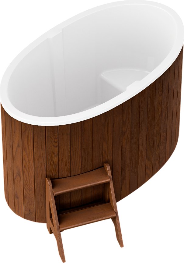 Купель PolarSpa Standart термососна 98 (темный)