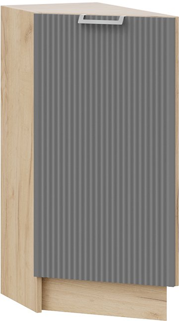 

Шкаф напольный Трия Кимберли 1Н3Т (дуб крафт золотой/титан)