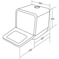 Настольная посудомоечная машина Weissgauff TDW 4036 D