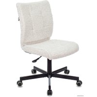 Офисное кресло Бюрократ CH-330M (молочный экомех)